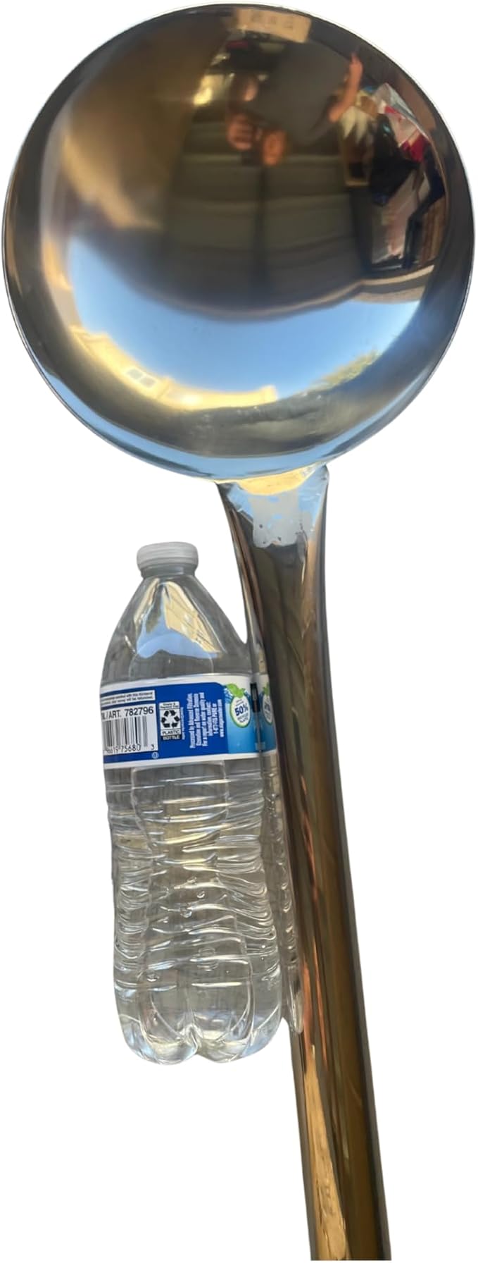 Extra Large 46” Stainless Steel Spoon – Giant Lightweight Cooking Ladle for Commercial & Home Use – Nearly 4ft Long Industrial Very Big Kitchen Spoon for Soups, Chili, Stock Pots, or Theater Prop - Image 4