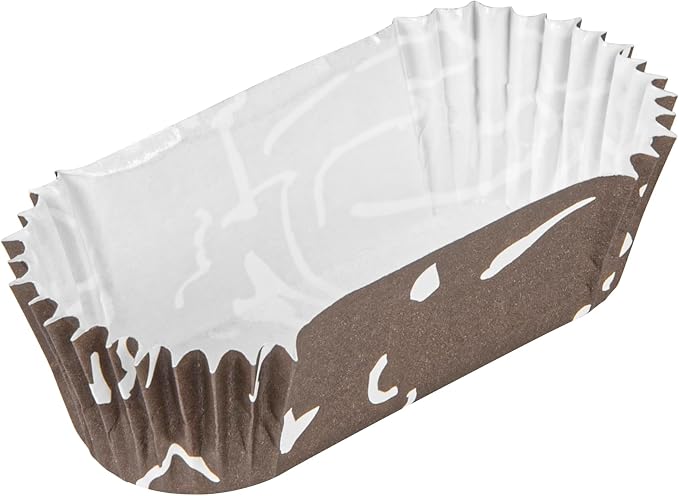 Restaurantware-Panificio 1.4 Ounce Baking Cups, 200 Ridged Cupcake Liners - Oven-Ready, Freezable, Brown And White Paper Muffin Cases, Disposable, Chocolate Wisp, For Wedding Parties, Baby Showers - Image 12