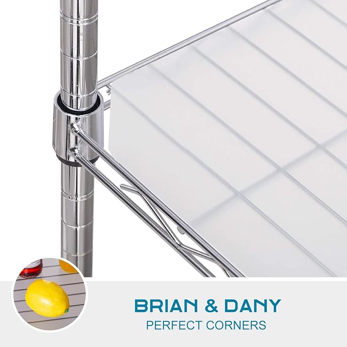 BRIAN & DANY Wire Shelf Liner 18" X 36", Heavy Duty Shelf Liners for Wire Shelving, Waterproof Protector Mats, Set of 4, Transparent - Image 6
