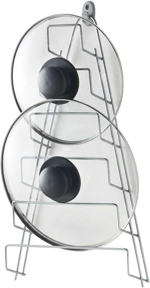 Metaltex 364006 Lid Storage Rack - 6 Spaces - Polythermic by Metaltex+USA+Inc