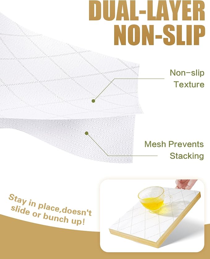 Drawer and Shelf Liners for Kitchen Cabinets Non-Adhesive - Image 2