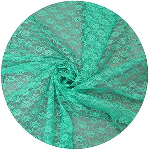 VDS Pack of 20 Floral Lace Table Runners Centerpiece Cloth Linen for Wedding Bithday Graduation Engagement Ceremony Events Party Banquets Table Decoration (12x108 inch) (Mint) - Image 4