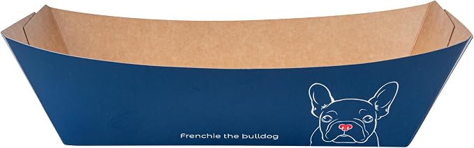 Restaurantware Paper lb Frenchie Food Tray Boat, 200 Pack - Image 7