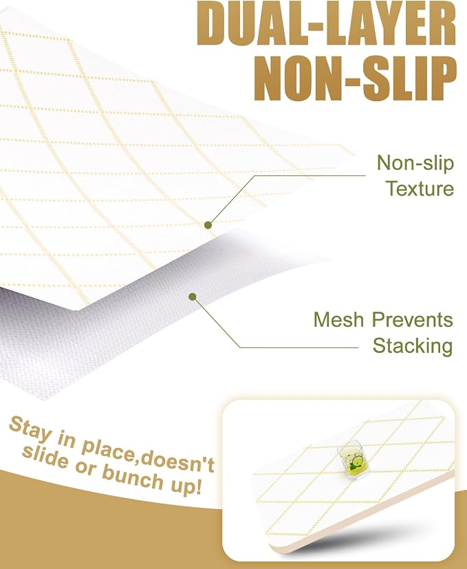 Drawer and Shelf Liners for Kitchen Cabinets Non-Adhesive - Image 2