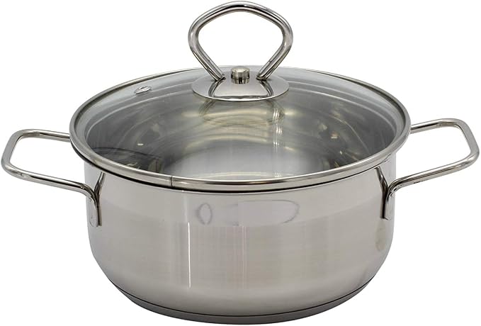 Karl Kruger SM 4 4 Pieces Manhattan Stainless Steel Set, Silver - Image 3