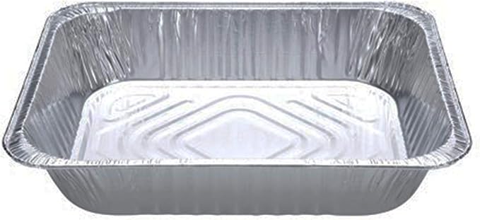 Tiger Chef Aluminum Foil Pans - Disposable Freezer to Oven Safe Containers for Takeout, Baking, Cooking, Storing and Freezing (25, 9 x 13) by TigerChef