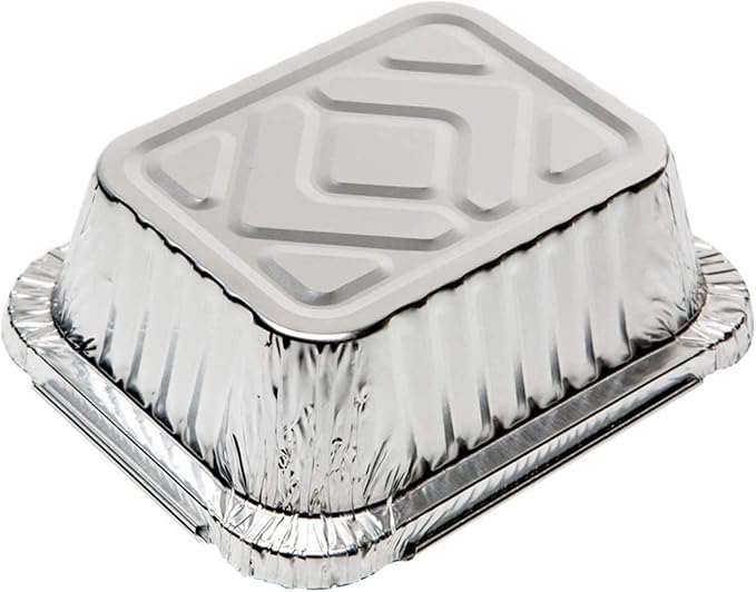 Tiger Chef Aluminum Foil Pans - Disposable Freezer to Oven Safe Containers for Takeout, Baking, Cooking, Storing and Freezing (15, 1 Lb) - Image 3