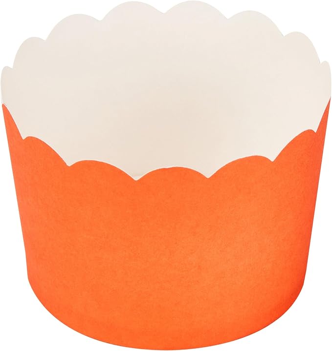 Restaurantware Baking Cups 200 Pack of 10 oz Paper Cupcake Liners Greaseproof Scalloped Oven-Safe Elegant Dessert Muffin Cups Disposable for Parties - Image 12