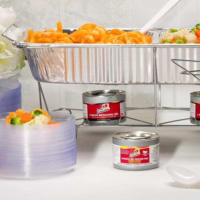 Aluminum Pans Half Size, 9X13, Extra Heavy Duty Disposable Foil Pans For Baking (100 Pack) Roasting & Chafing, Bulk Quantity for Caterers, Restaurants & Hotels For Buffets, Steam Table & Food Prepping - Image 6