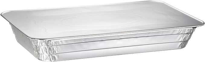 (25 Count) Full Size Deep Steam Table Pans With Lids | Foil Pans with Lids | Disposable Food Containers for Baking, Freezing, and Storage (21” x 13” x 3”) - Image 7