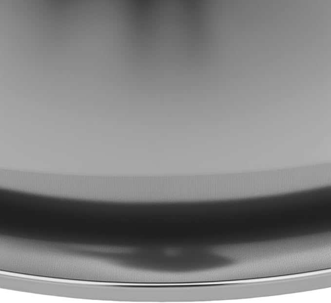 4 Pcs Stainless Steel Mixing Bowls, Polished Mirror Finish Metal Bowls with Flat Base, Extra Large Basin Salad Basin for Home & Commercial - Image 7