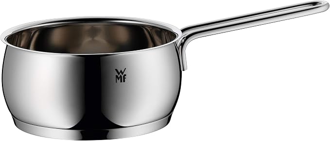 WMF Quality One 6-Piece Saucepan Set with Glass Lids / Cooking Pot / Saucepan / Cromargan Polished Stainless Steel / Steam Hole Suitable for Induction Cookers - Image 4