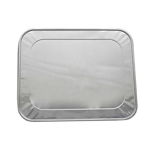 Tiger Chef Top Quality 5-Pack 9 x 13 inch Deep Aluminum Foil Pans with Lids, Disposable - Image 3