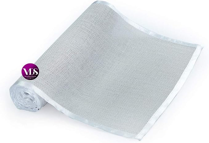 VDS Pack of 25, Burlap Table Runner with White Lace Edge, 100% Natural Jute Rustic Hessian Table Cloth Centerpiece for Wedding Birthday Party Banquet Table Decoration (Size 12X108 Inch)(White) - Image 3