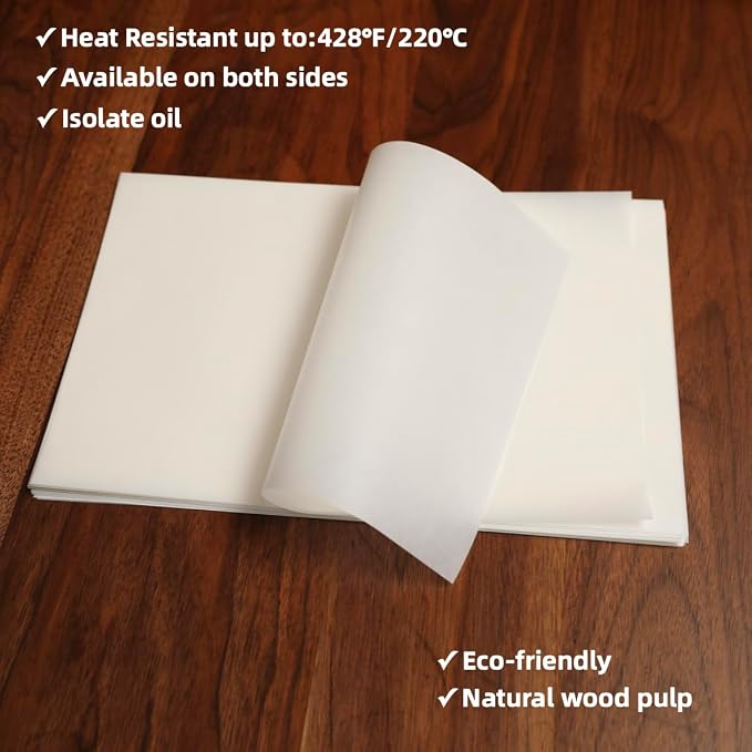 20x20" 1600 Bulk Sheets Industrial Grade Commercial Baking Parchment Paper | Food safe & heat resistant, non-stick greaseproof liners for bakeries, restaurants, food processing & commercial kitchens - Image 7