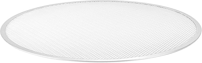 Restaurantware 19 Inch Aluminum Pizza Screen Pack of 36 Mesh Baking Tool For Crispy Crust, Lightweight Stackable Seamless Rim Rust-Resistant Baking Screen, Reusable for Pizzerias, Home Oven Use - Image 9