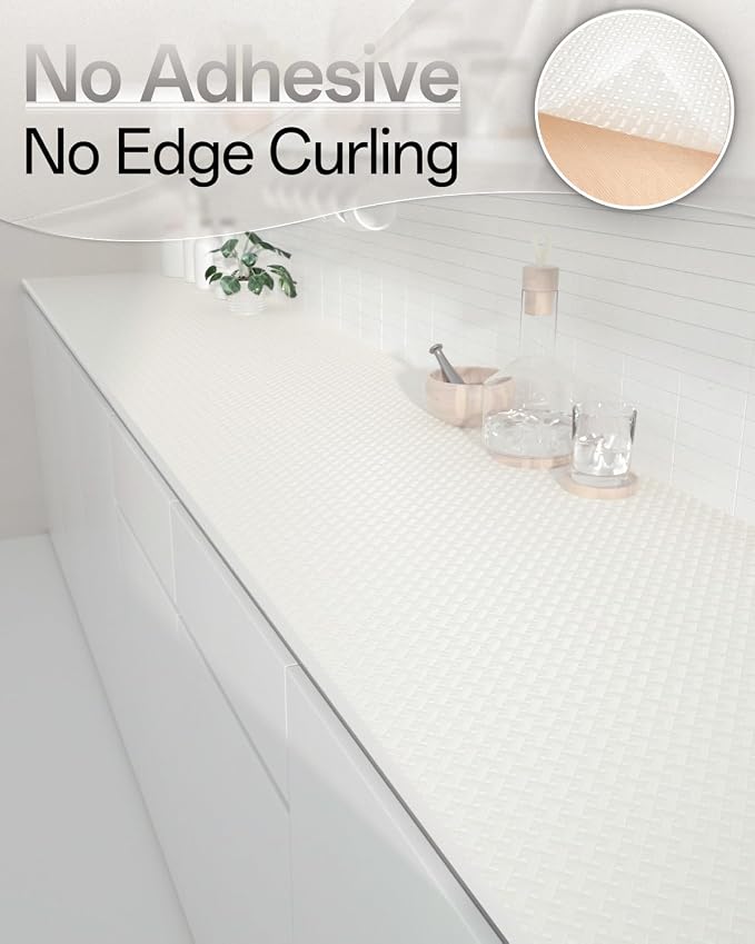 GTJ Shelf and Drawer Liner for Kitchen Cabinet Non-Adhesive Non Slip - Image 4