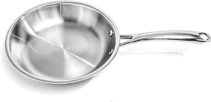 Berghoff Professional Tri-ply 8" Frying Pan,18/10 Stainless Steel by BergHOFF