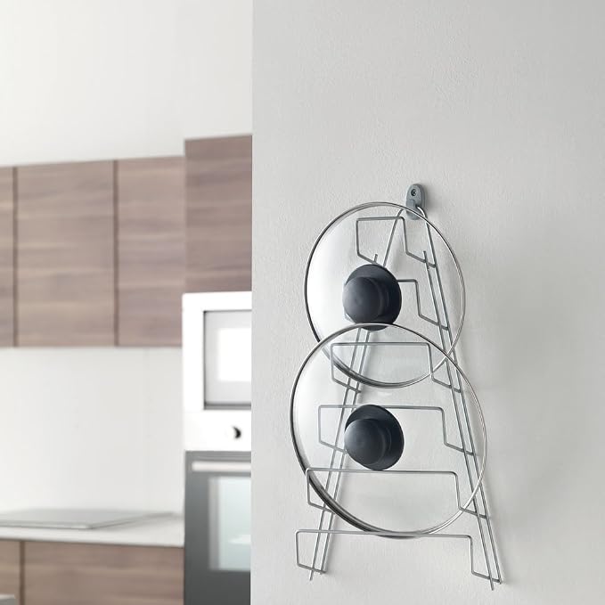 Metaltex 364006 Lid Storage Rack - 6 Spaces - Polythermic - Image 3