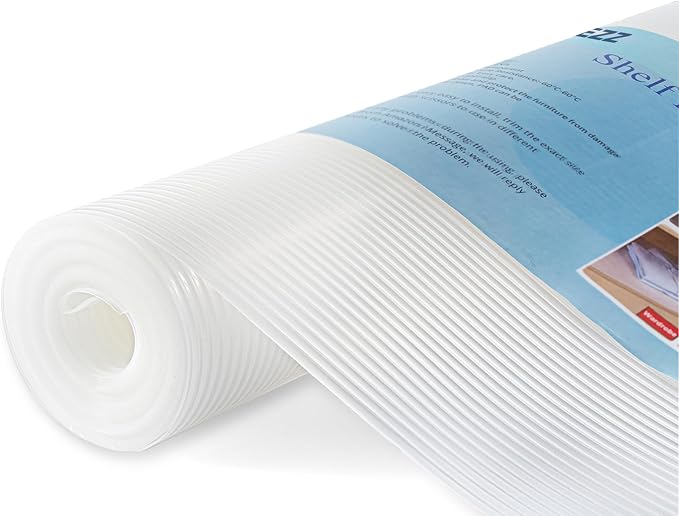 Thickened Shelf Liner, 14 in x 20 FEET Non-Slip Cabinet Liner, Washable Oil-Proof Contact Paper for Kitchen Drawer, Cabinet, Shelves, Refrigerator, Storage, Desks, Non Adhesive by TEZZ