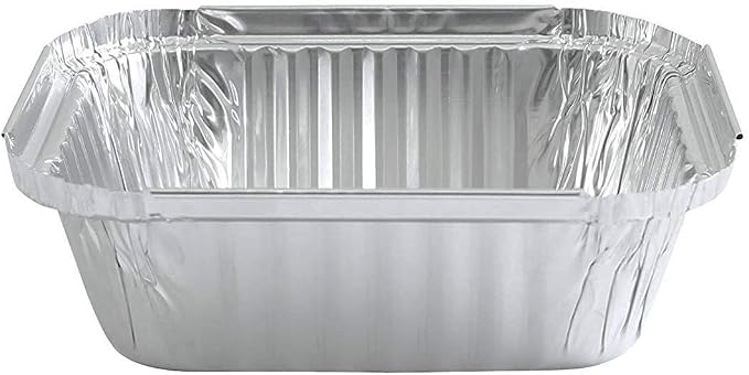 Tiger Chef Aluminum Foil Pans - Disposable Freezer to Oven Safe Containers for Takeout, Baking, Cooking, Storing and Freezing (60, 1 Lb with Dome Lids) - Image 3