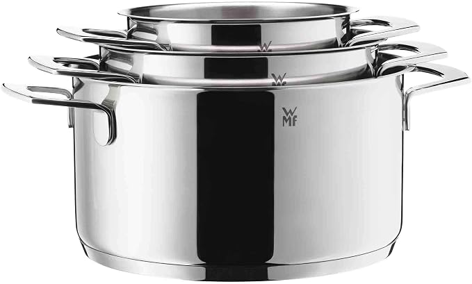 WMF VarioCuisine Saucepan 16 cm Silence Glass Lid Thermometer Cooking Pot 1.4 L Milk Pan Cromargan Polished Stainless Steel Pot Induction - Image 10