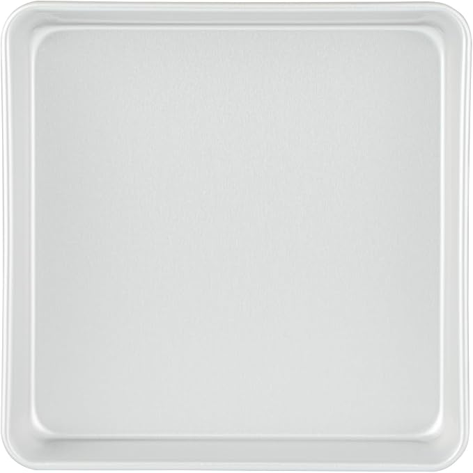 Restaurantware Square Cake Pan 12 Count 8 x 8 x 2 Inches Durable Aluminum Baking Dish Non-Stick Brownie Pan Even-Heating Silver - Image 10