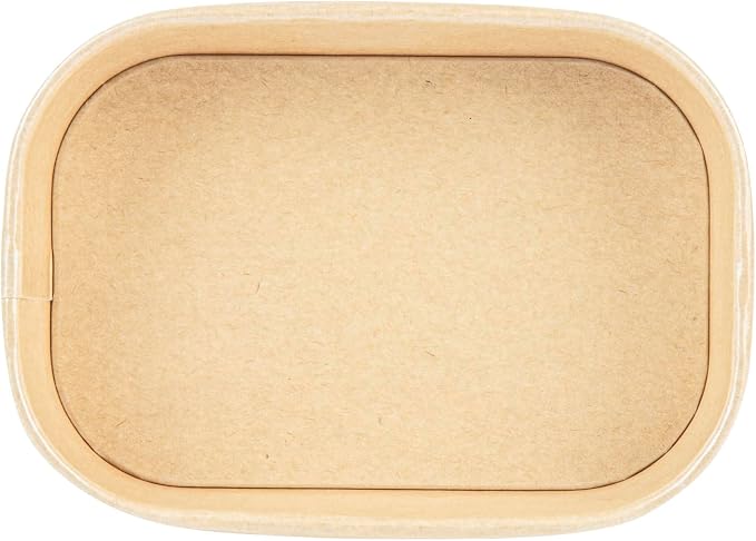 Restaurantware Microwaveable Takeout Container 25 Count 16.9 Ounces Paper Oven-Safe Food Box Meal Prep Sturdy Design Kraft - Image 11