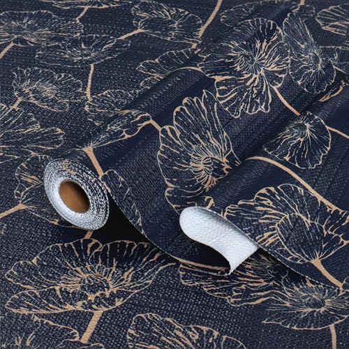 Quttisay Lotus Drawer Liner for Dresser,Kitchen Shelf Liner 12in x 10ft by Quttisay