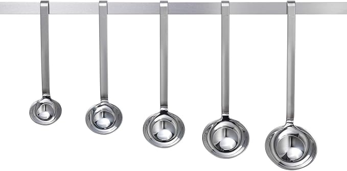 Rösle Stainless Steel Hooked Handle Ladle with Pouring Rim, 2.7-Ounce - Image 2