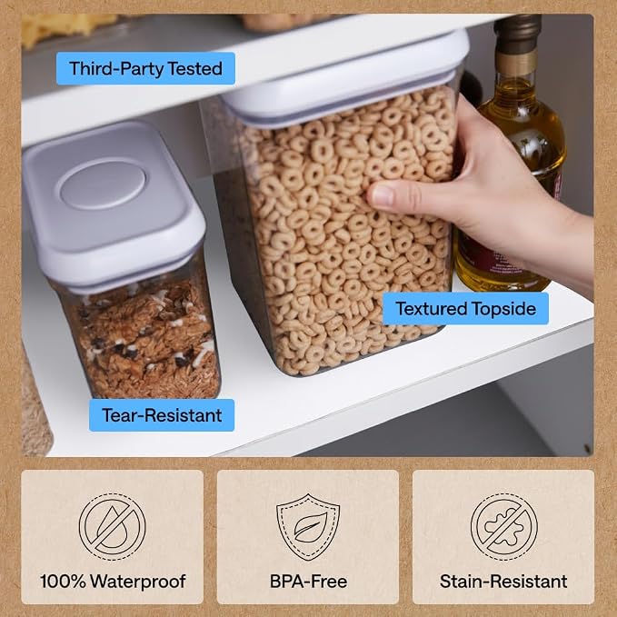 GORILLA GRIP Shelf Liner, Kitchen Drawer Protector, 12x120 White - Image 5