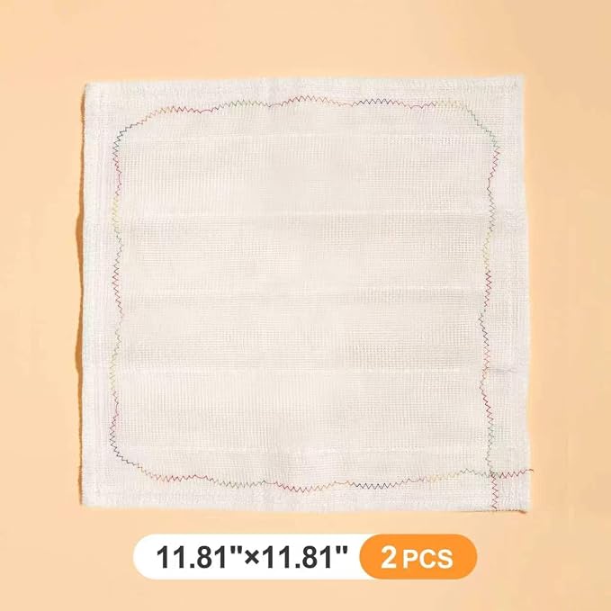 JOYMOOP Cleaning Cloths, Reusable Multi-Purpose Cleaning Rags, Highly Absorbent Kitchen Dish Towels, Quick Drying, Counters & Washing Dishes,11.8" x11.8" - 20pcs - Image 9