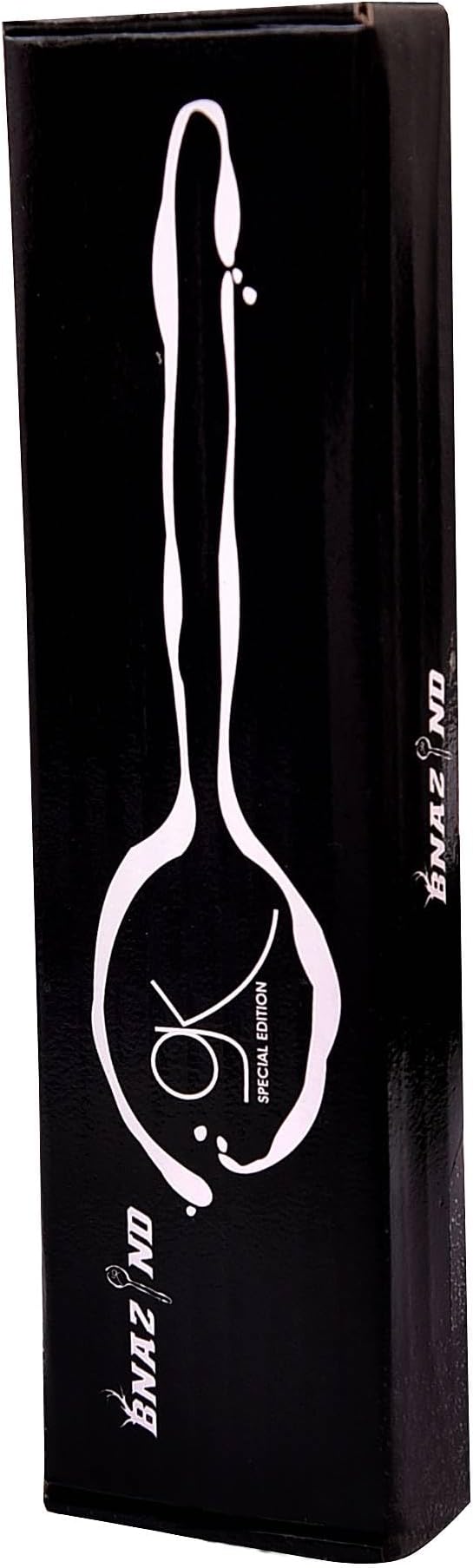 Chef Kunz Spoon | Pack of 2 | 9 inch 18/10 Stainless Steel Silver Plating Spoon | Non-Slip Grip Spoons for Basting, Quenelle, Serving, Sauces (Medium 2, kunz Spoon Set (2 piece) - Image 9
