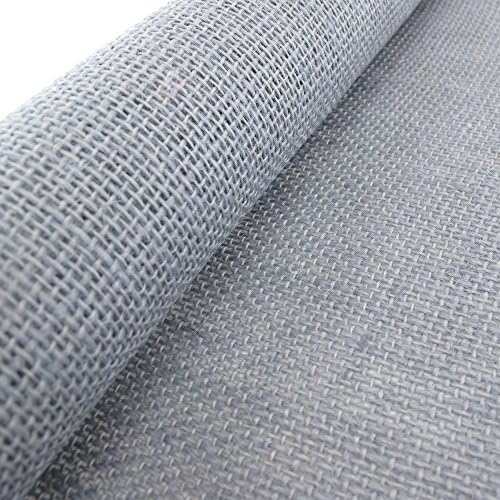 BambooMN 15" x 88" Vintage Hemp Burlap Table Runner for Rustic Wedding Bridal Shower Bachelorette Graduation Party Table Decor Decorations - 2 Pcs - Image 3