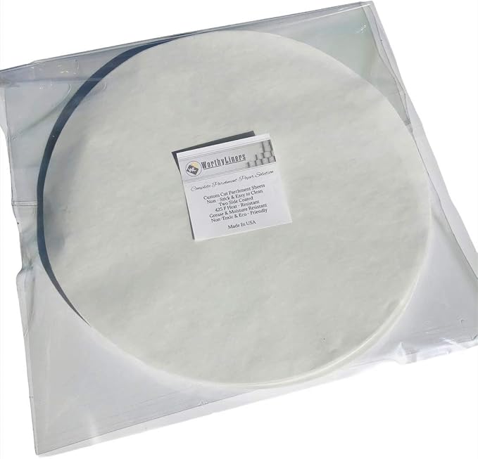 12 inch Parchment Paper Round 500 Pack - Image 2