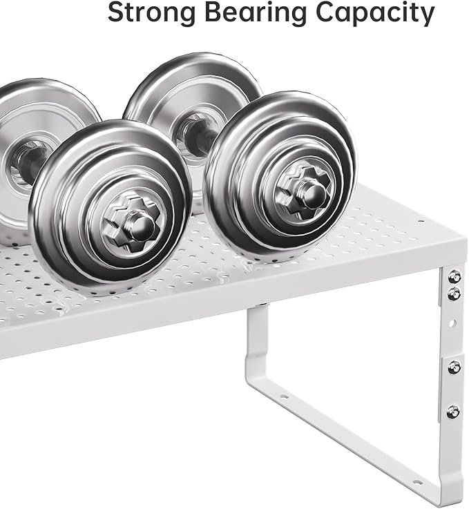 Cabinet Shelf,Expandable Adjustable Stackable Kitchen Organizer,for cabinets, Kitchens, countertops, bathrooms Shelf Organizer(3Packs/White,Large) - Image 5