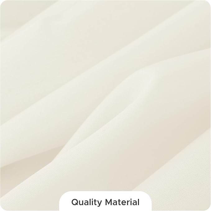 Fitable 8 Pack Ivory Tablecloths 90x132 Inch for 6 Foot Rectangle Tables - Image 3