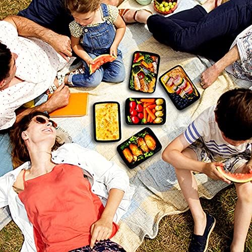 WGCC Meal Prep Containers 50Pack 32oz and Deli Containers with Lids 16oz 48 Sets, Leakproof, BPA Free/Microwave/Freezer/Dishwasher Safe - Image 5
