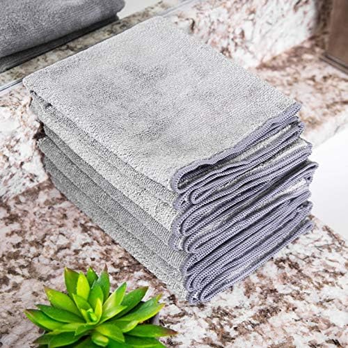 Microfiber Wholesale 16" x 24" Pro Multi Surface Microfiber Towels | Case of 156 | Blue - Image 6
