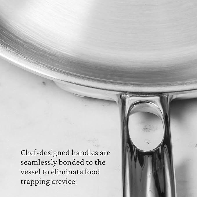 Thomas Keller Insignia by Hestan - Stainless Steel 11 Piece Cookware Set, Induction Cooktop Compatible - Image 11