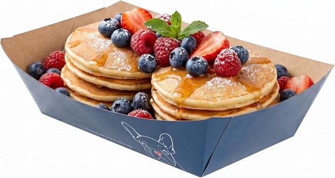 Restaurantware Paper lb Frenchie Food Tray Boat, 200 Pack - Image 6