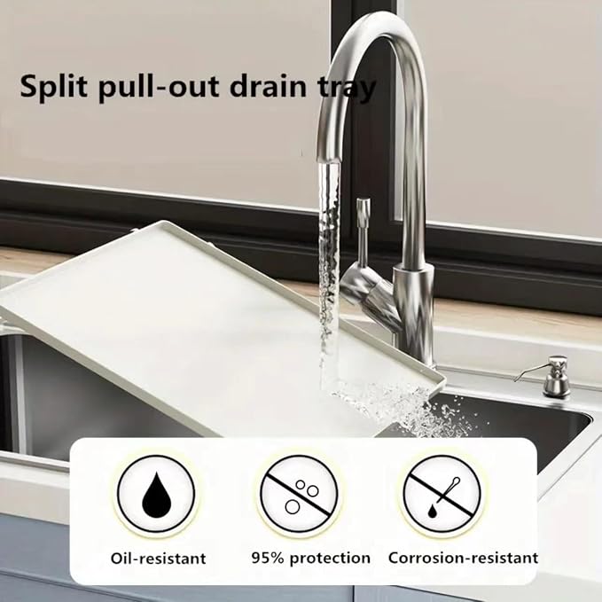 Pull out Cabinet Organizer Fixed with Adhesive Nano Film - Image 7