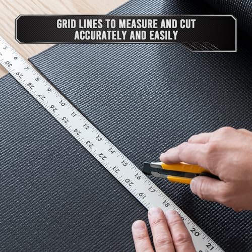 Precision Defined Toolbox Liner Non-Slip Tool Drawer Liner 16ft x 16" Black - Image 4