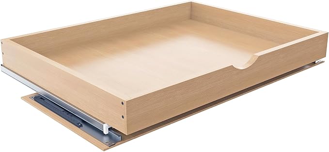 Pull Out Drawers for Cabinet Wood 33" W x 23" D Slide Out Organizer by Mobirex