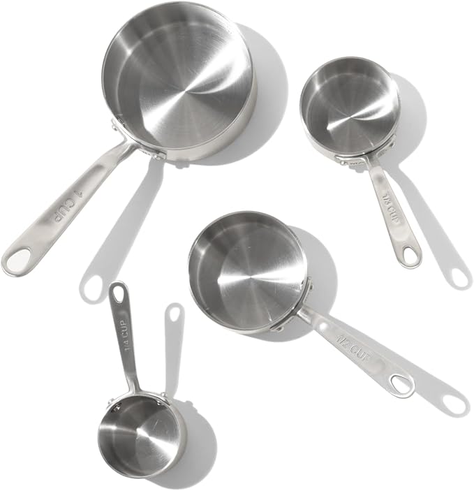 Made In Cookware - Measuring Cup Set - Stainless Steel - Stackable - Dishwasher Safe - Image 2