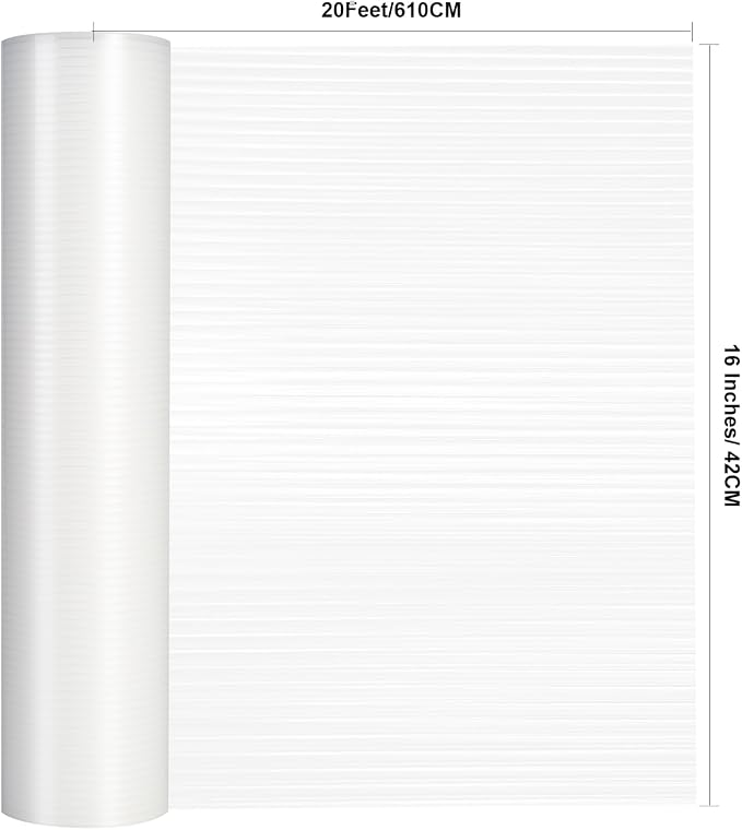 Shelf Liner, 16 Inches x 20 FEET Non-Slip Kitchen Cabinet Liner, Washable Oil-Proof Non-Adhesive Contact Paper for Kitchen Drawer, Cabinet, Shelves, Refrigerator, Storage, Desks, coutertops - Image 7