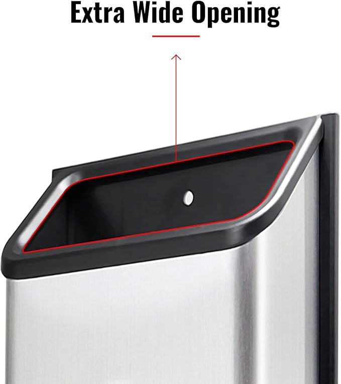 COMICO Wall Mount Grocery Bag Holder,Bag Dispenser or Bag Saver,Easy-Access Opening, Fingerprint-Proof, Easy to Install,Stainless steel(Silver) - Image 6