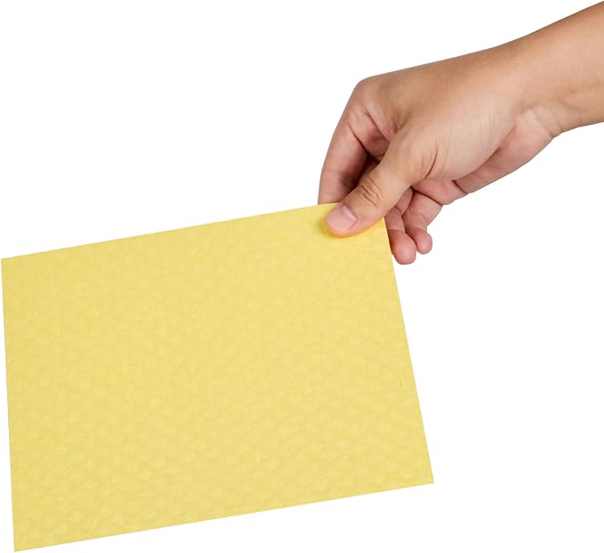 Restaurantware Yellow Reusable Swedish Dishcloth, 6.8 x 7.7 in, 10 Pack - Image 11