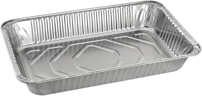 Juvale Aluminum Foil Pans 21x13 (15 Pack) Full Size Disposable Trays for Steam Table, Food, Grills, Baking, BBQ - Image 8
