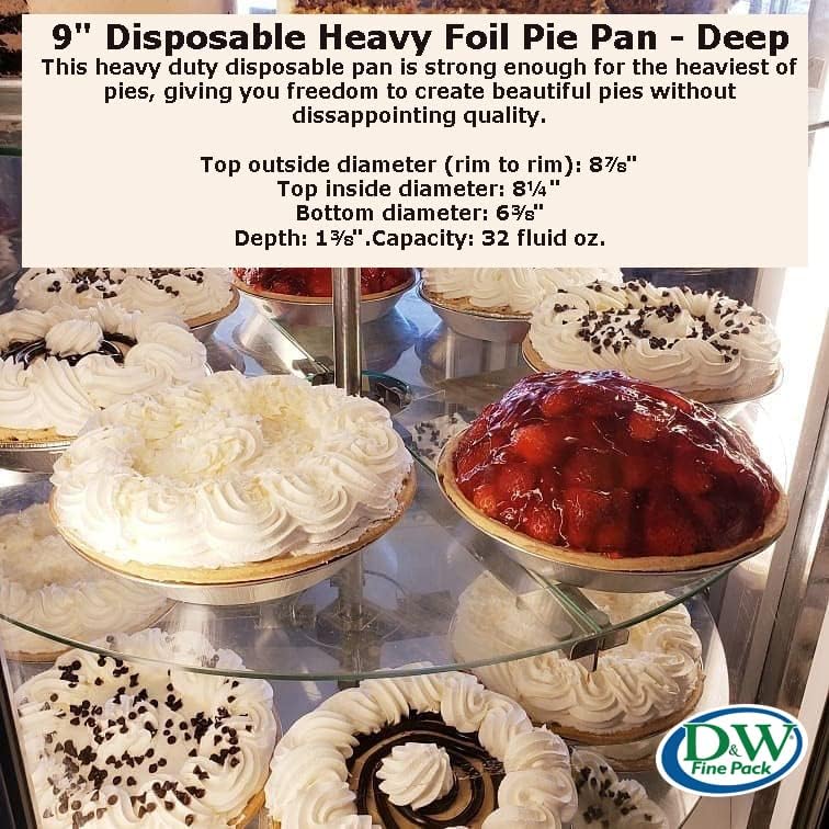 KitchenDance Disposable aluminum foil Pie Pan - 9 Inches Heavy Duty Reusable Aluminum Foil Pie Pan Perfect for Baking, Cooking, Food Preparing, Oven Safe Foil baking Pan, #509, Pack of 200 - Image 2